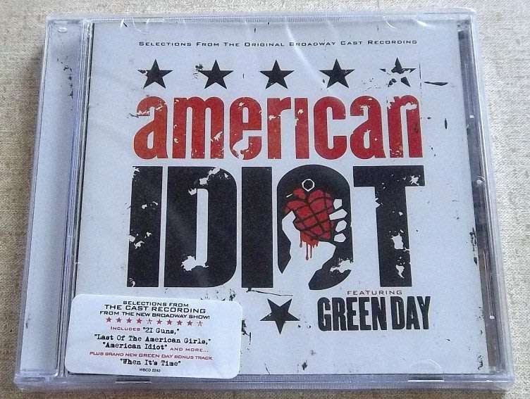 GREEN DAY American Idiot Broadway Selections SOUTH AFRICA Cat#WBCD2243