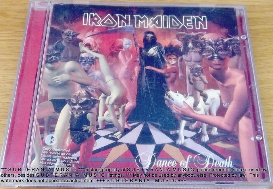 IRON MAIDEN Dance Of Death SOUTH AFRICA Cat# CDEMCJ(WF)6090