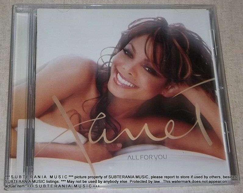 JANET JACKSON All For You CD SOUTH AFRICA Cat# CDVIR(WF) 532