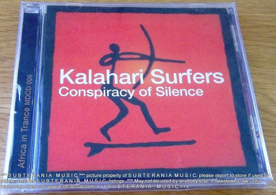 KALAHARI SURFERS Conspiracy Of Silence SOUTH AFRICA Cat# MDCD 006