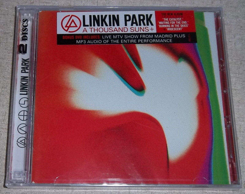 LINKIN PARK A Thousand Suns CD + DVD SOUTH AFRICA Cat# WBCD 2274