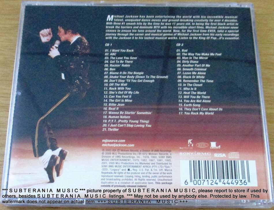 MICHAEL JACKSON The Essential Michael Jackson 2xCD