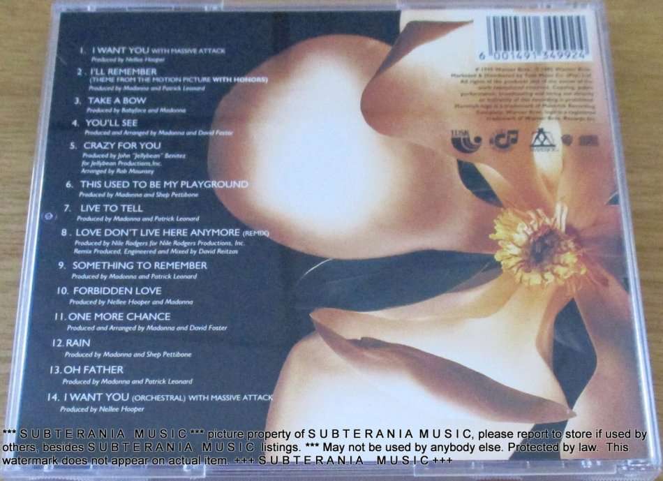 MADONNA American Life South African Pressing CD