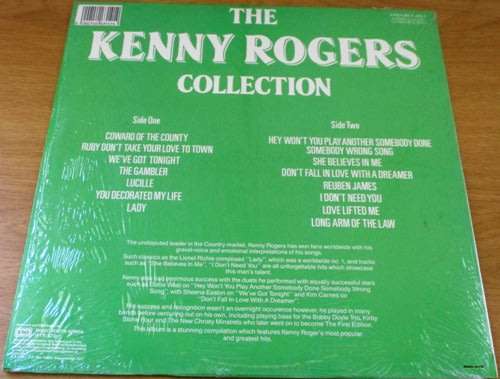 KENNY ROGERS Collection VINYL RECORD