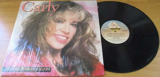 CARLEY SIMON Coming around Again VINYL RECORD