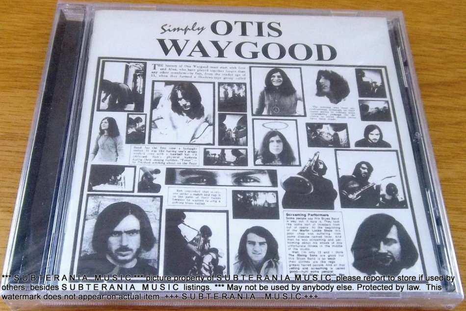 OTIS WAYGOOD BLUES BAND Simply SOUTH AFRICA Cat# FRESHCD135