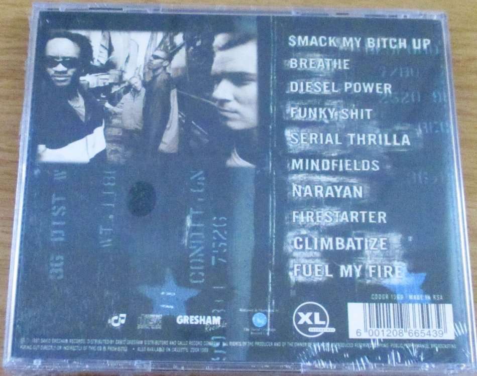 PRODIGY The Fat Of The Land SOUTH AFRICA Cat# CDDGR 1369