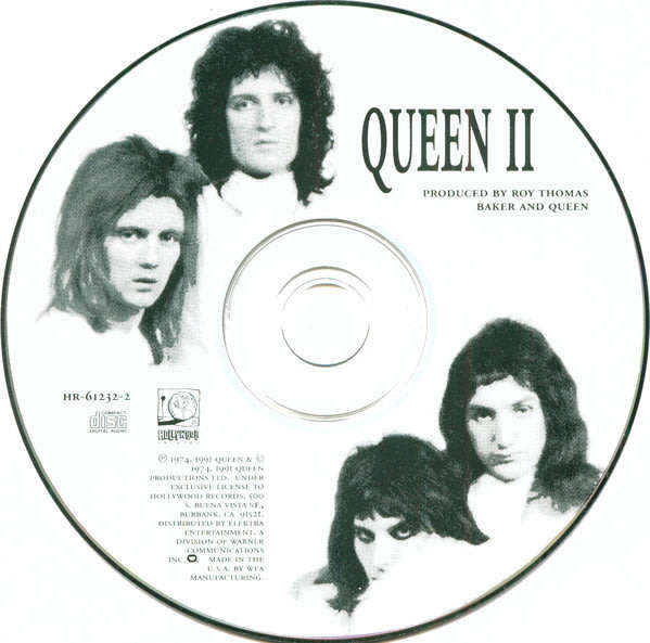 QUEEN II 1991 20th anniversary American Issue Cat# DARCD 3112