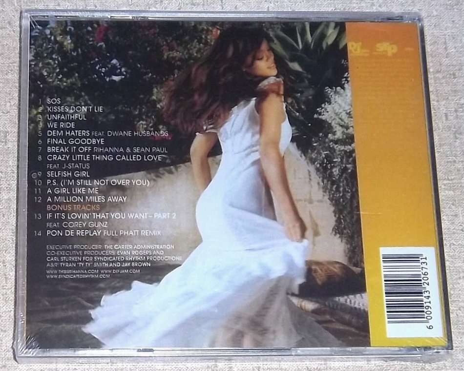RIHANNA A Girl Like Me Deluxe Edition SOUTH AFRICA Cat#FPBCD 529