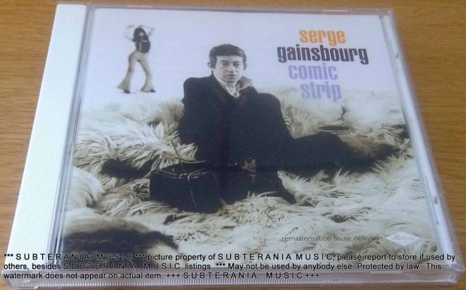 SERGE GAINSBOURG Comic Strip CD