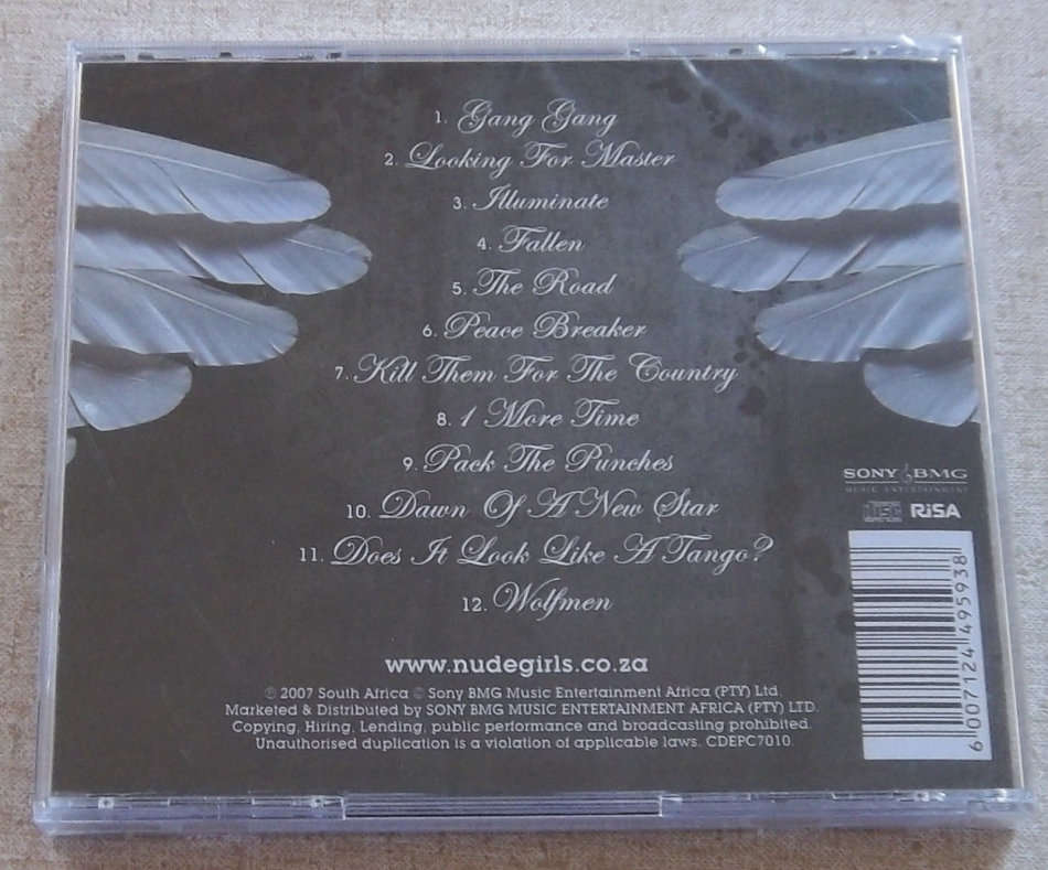 SPRINGBOK NUDE GIRLS Peace Breaker CD