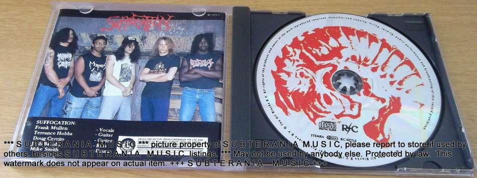 SUFFOCATION Effigy Of The Forgotten EUROPE Cat# RC 9275-2