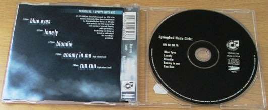 SPRINGBOK NUDE GIRLS Om Ni So Fa E.P. CD