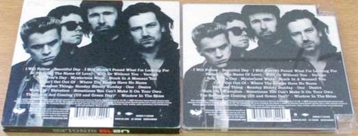 U2 18 Singles Deluxe Edition in Super Jewel Case CD  [Shelf Z box 1]