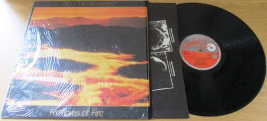 DOG DETACHMENT Fathoms of Fire 1985 South African Pressing VINYL RECORD