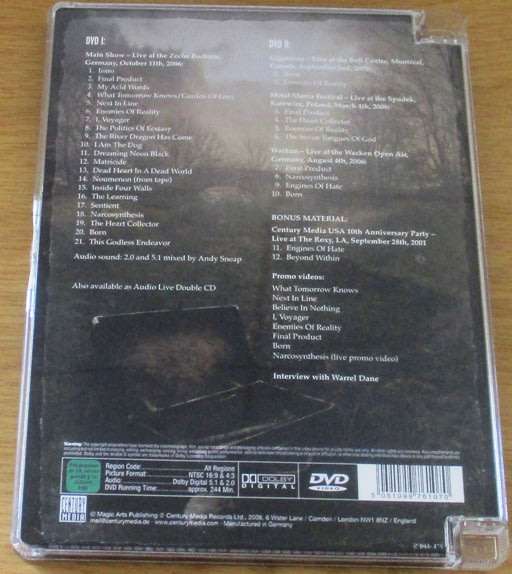 NEVERMORE The Year of the Voyager 2xDVD