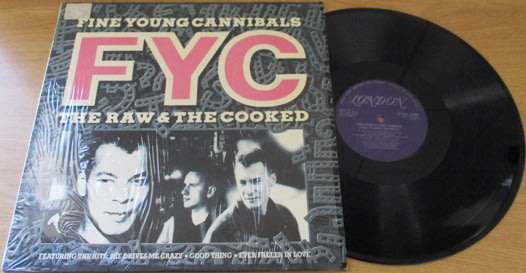 FINE YOUNG CANNIBALS The Raw and the Cooked LP VINYL RECORD