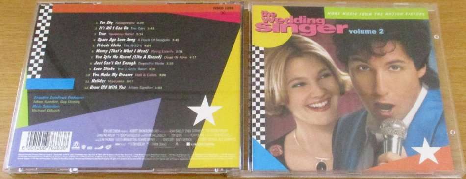 SOUNDTRACK: THE WEDDING SINGER Volume 2 O.S.T. CD [Shelf V Box 5]