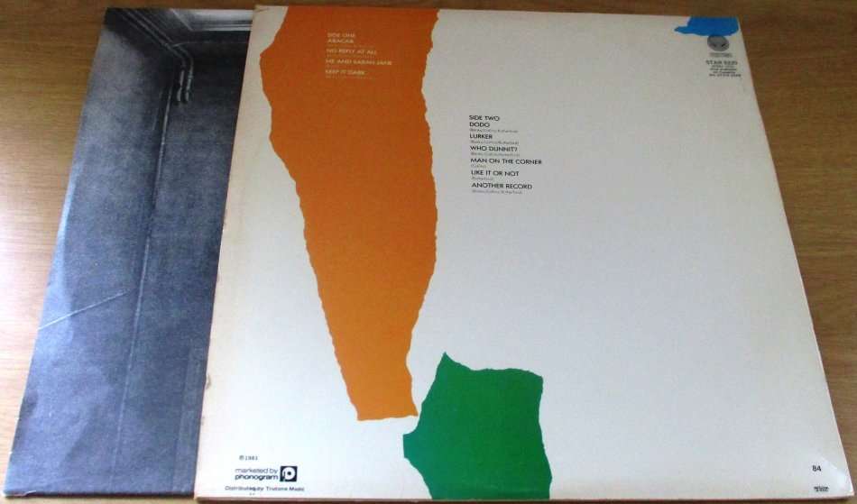 GENESIS Abacab VINYL LP Record