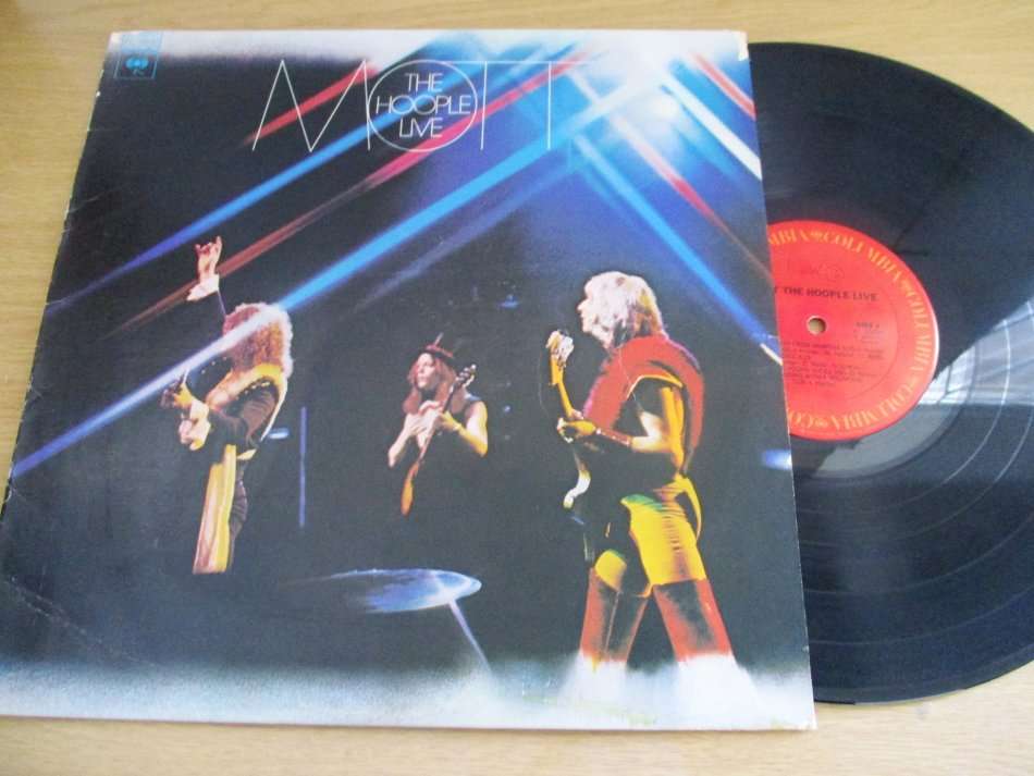 MOTT THE HOOPLE Live IMPORT VINYL LP RECORD