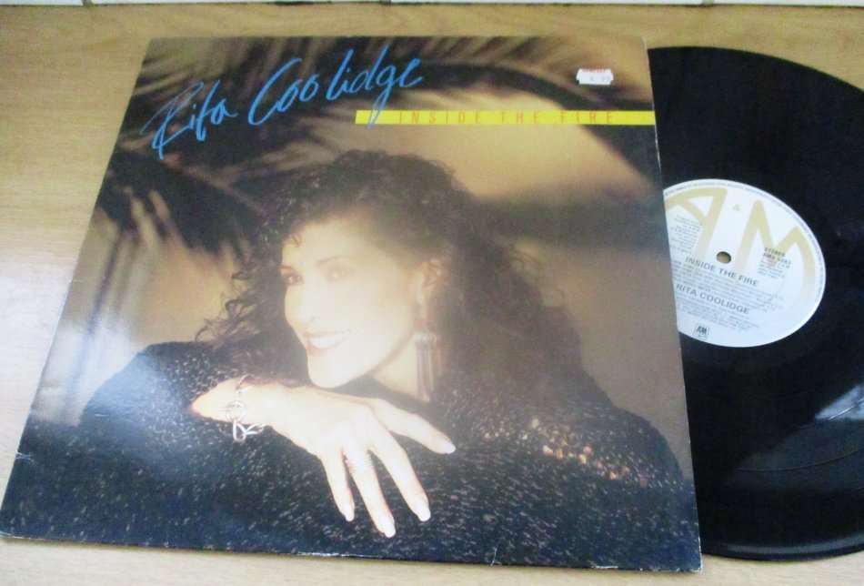 RITA COOLIDGE Inside the Fire South African Pressing LP VINYL RECORD