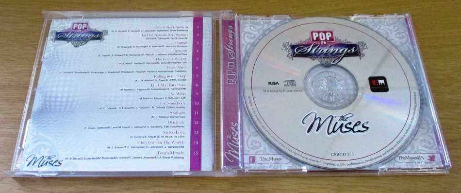 THE MUSES POP on Strings CD [SHELF G BOX 25]