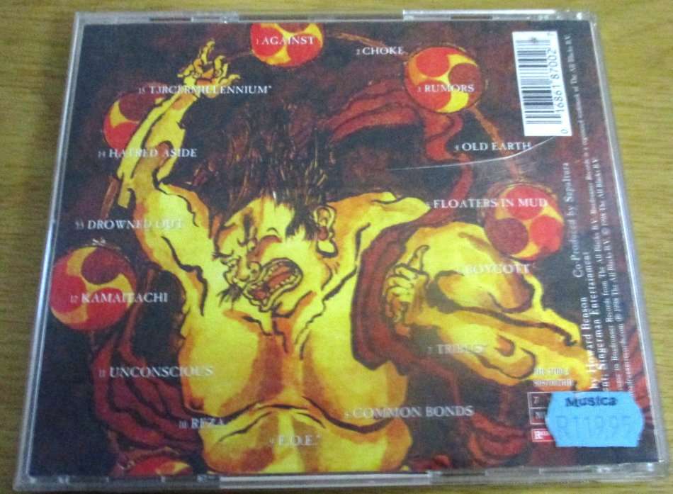 SEPULTURA Against CD