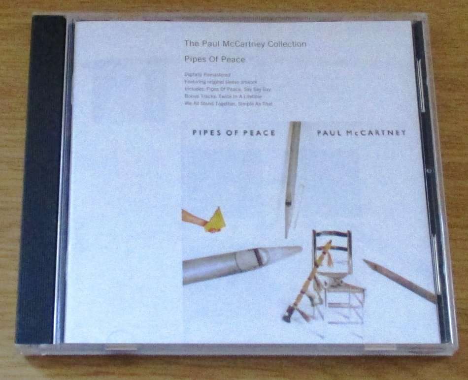 PAUL McCARTNEY Pipes of Peace Archive Collection CD [Shelf BB]