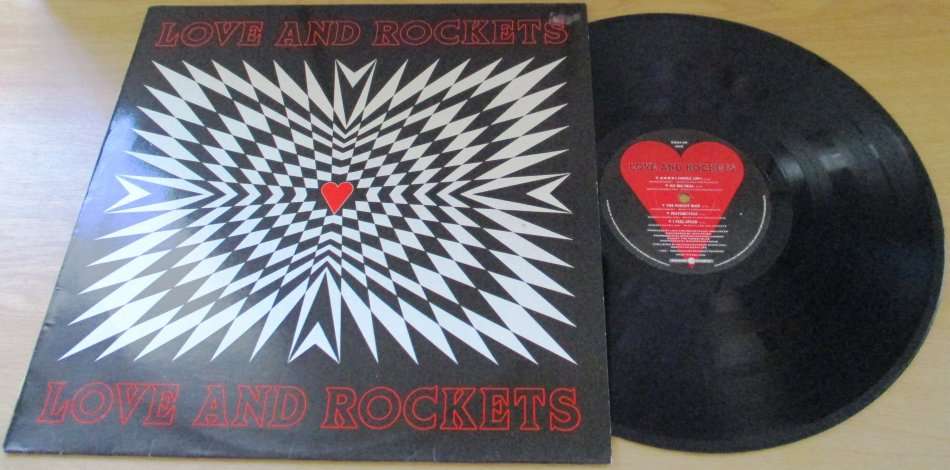 LOVE AND ROCKETS Love and Rockets 1989 UK Pressing LP VINYL RECORD