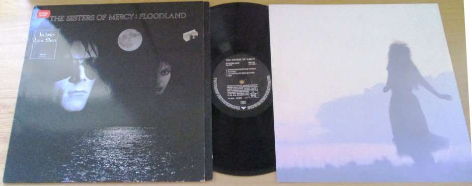 THE SISTERS OF MERCY Floodland with booklet 1987 UK IMPORT LP VINYL RECORD