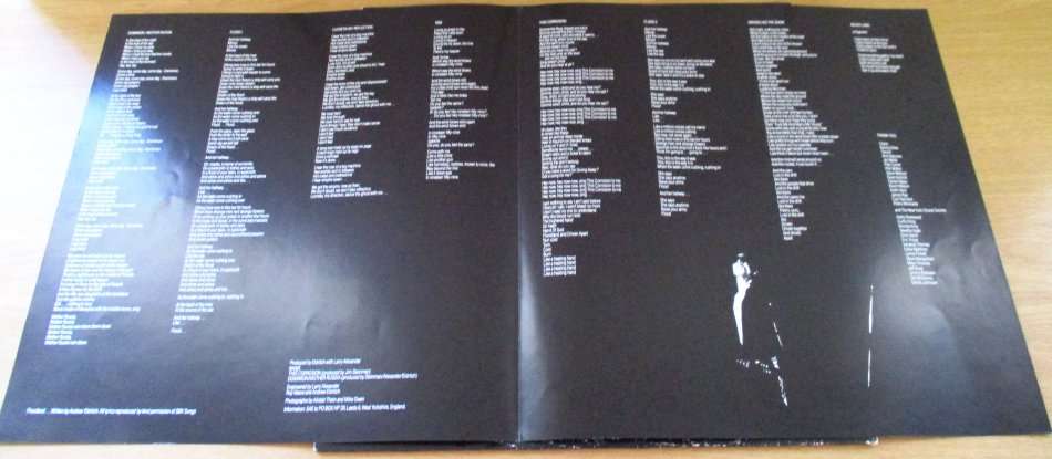 THE SISTERS OF MERCY Floodland with booklet 1987 UK IMPORT LP VINYL RECORD