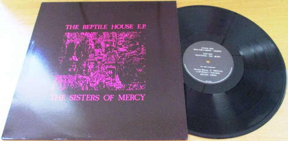 THE SISTERS OF MERCY The Reptile House E.P. 1983 UK Repress IMPORT LP VINYL RECORD