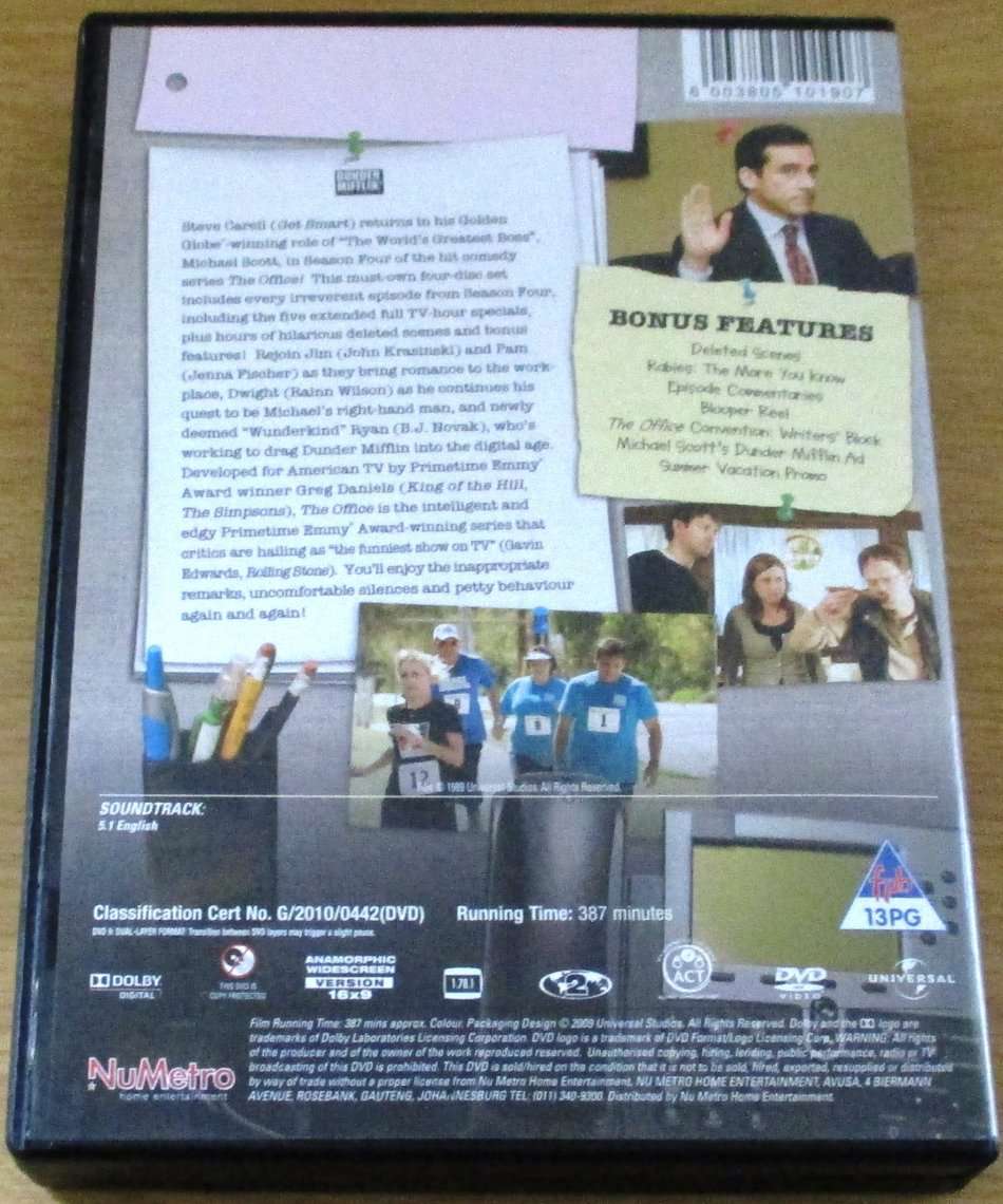 THE OFFICE Season 4  [SHELF D1]