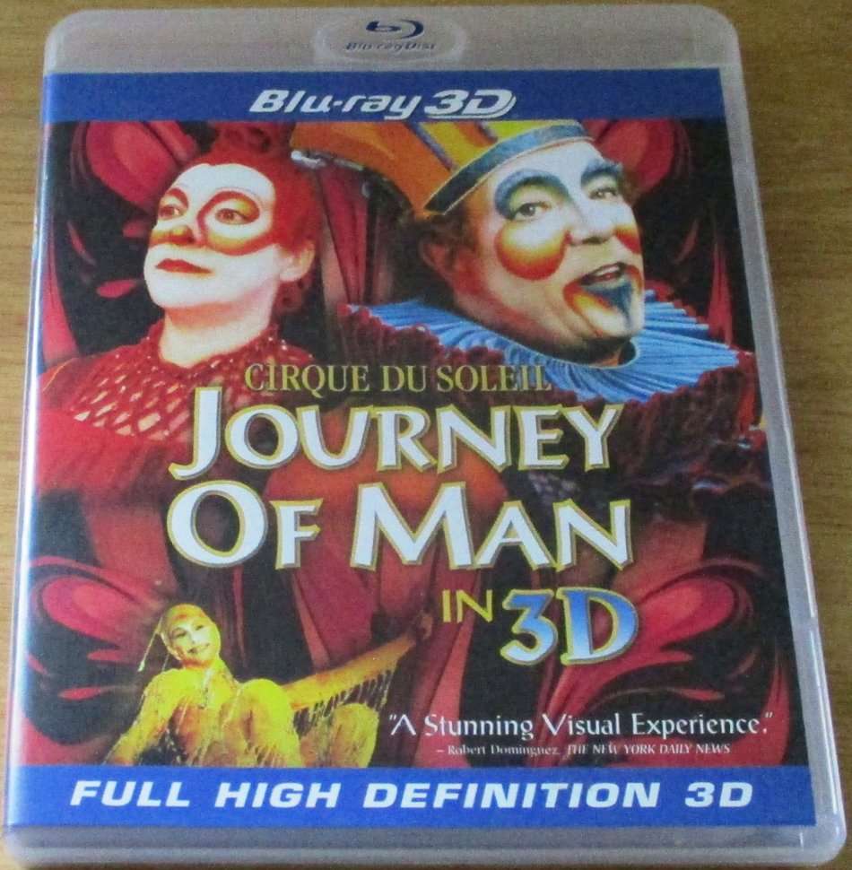 JOURNEY OF MAN Blu Ray 3D  [Blu Ray Shelf]