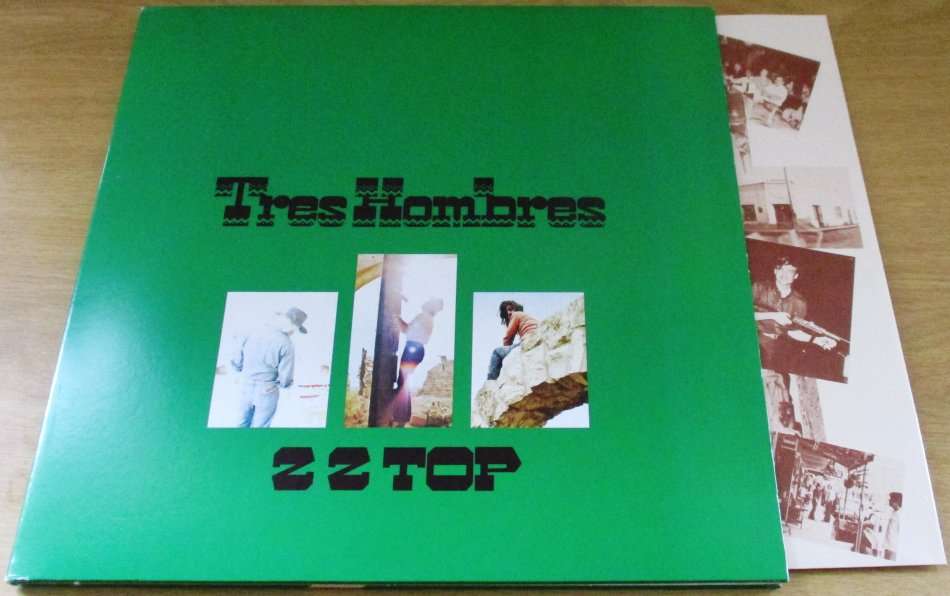 ZZ TOP Tres Hombres Ltd Edition Jalapeno Green Gatefold 2018 European Pressing Cat# 6034978 VINYL LP