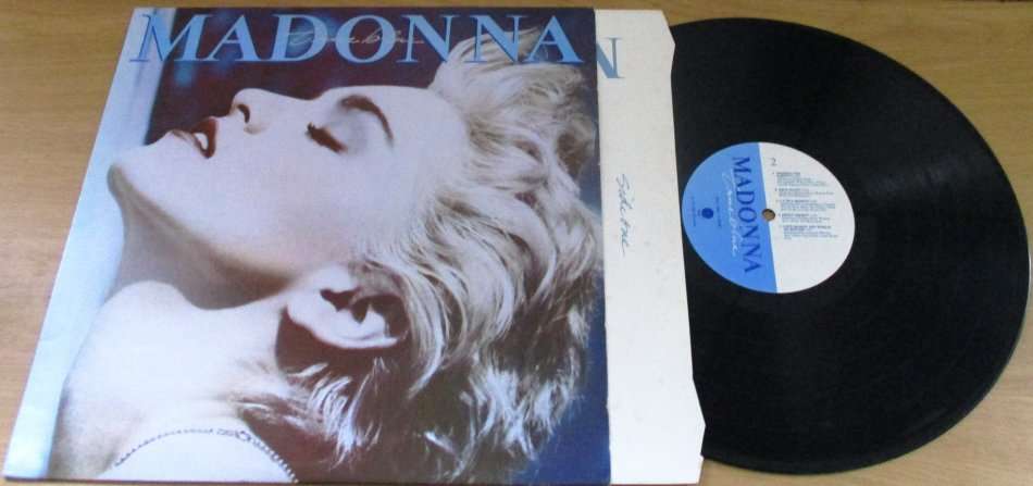 MADONNA True Blue South African Pressing [WBC1604] VINYL RECORD
