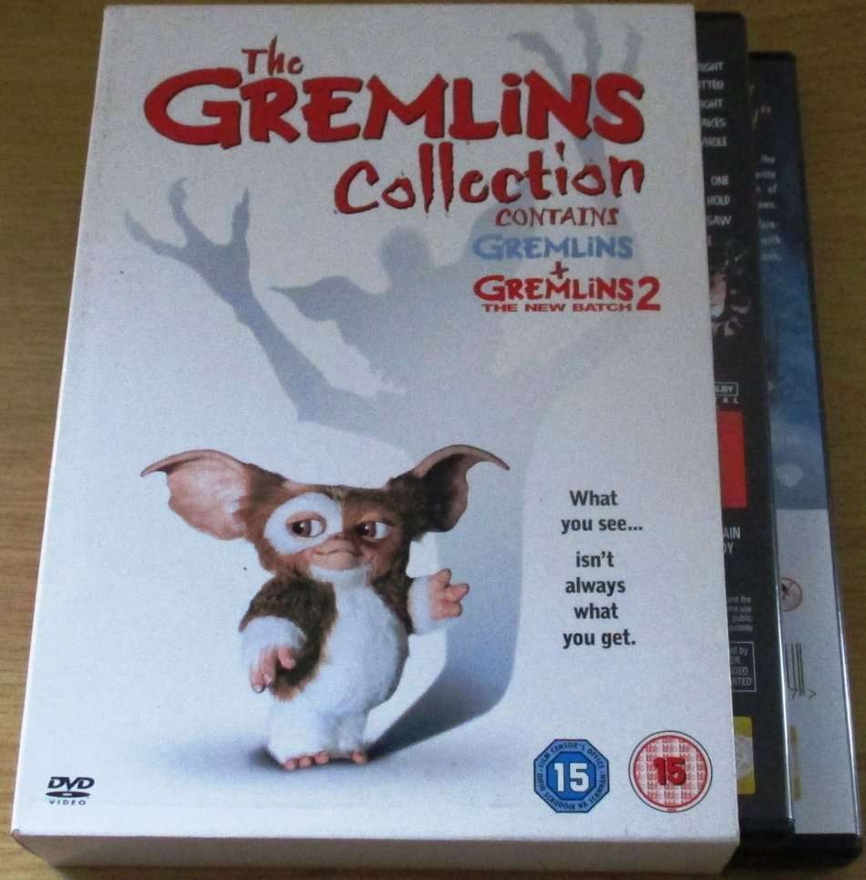 GREMLINS Collection 1+2 DVD BOX SET [SHELF D1]