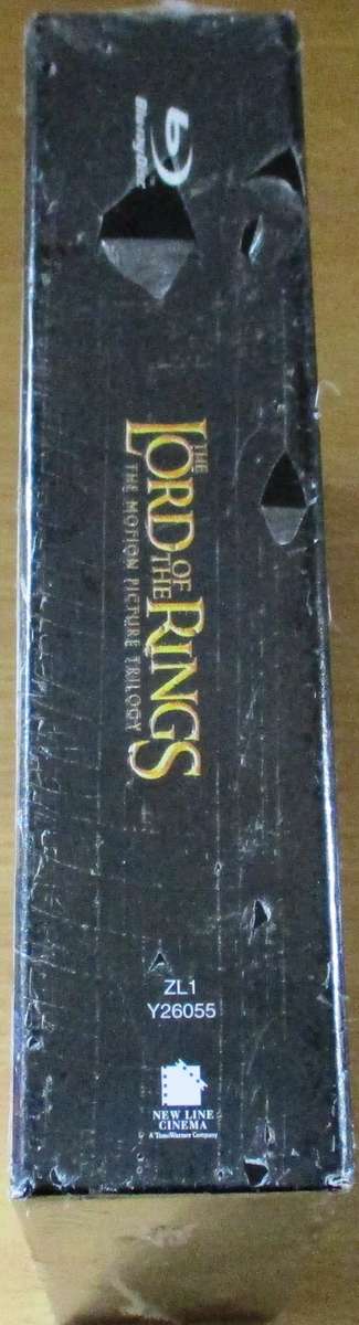 LORD OF THE RINGS Motion Picture Trilogy Blu Ray BOX SET [BLU RAY SHELF]