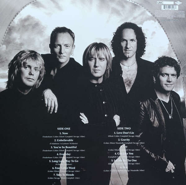 DEF LEPPARD X 2021 European Pressing VINYL RECORD