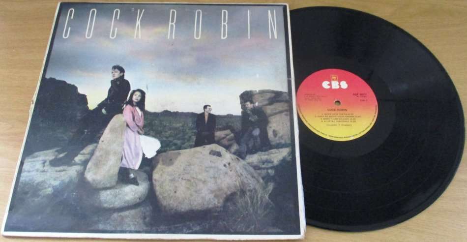 COCK ROBIN Cock Robin South African Pressing VINYL RECORD