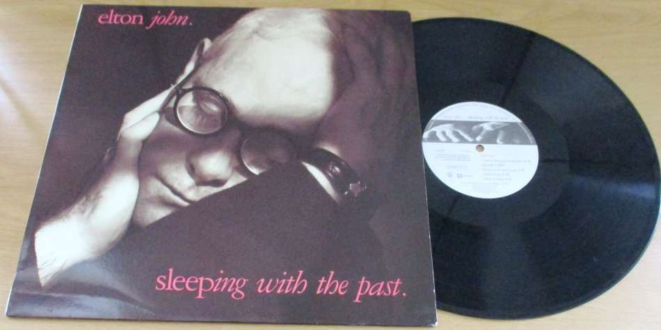 ELTON JOHN Sleeping With the Past VINYL LP RECORD