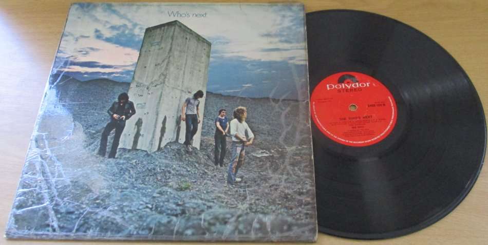 THE WHO Who's Next VINYL LP RECORD