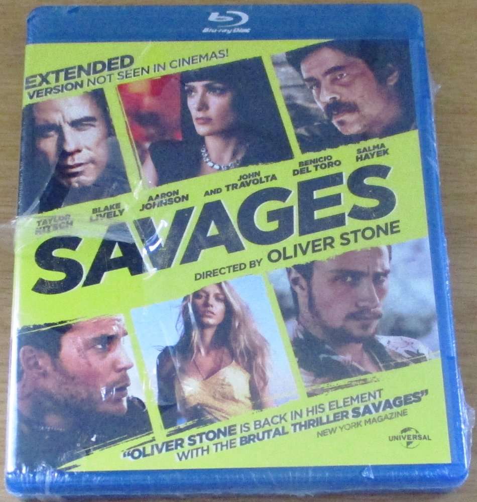 SAVAGES Oliver Stone BLU RAY [BLU RAY SHELF]