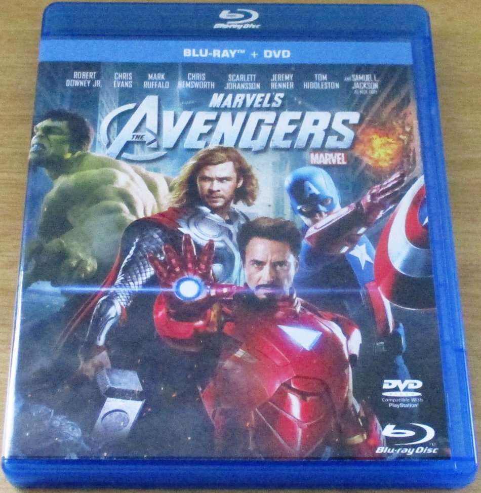 AVENGERS BLU RAY + DVD [BLU RAY SHELF]