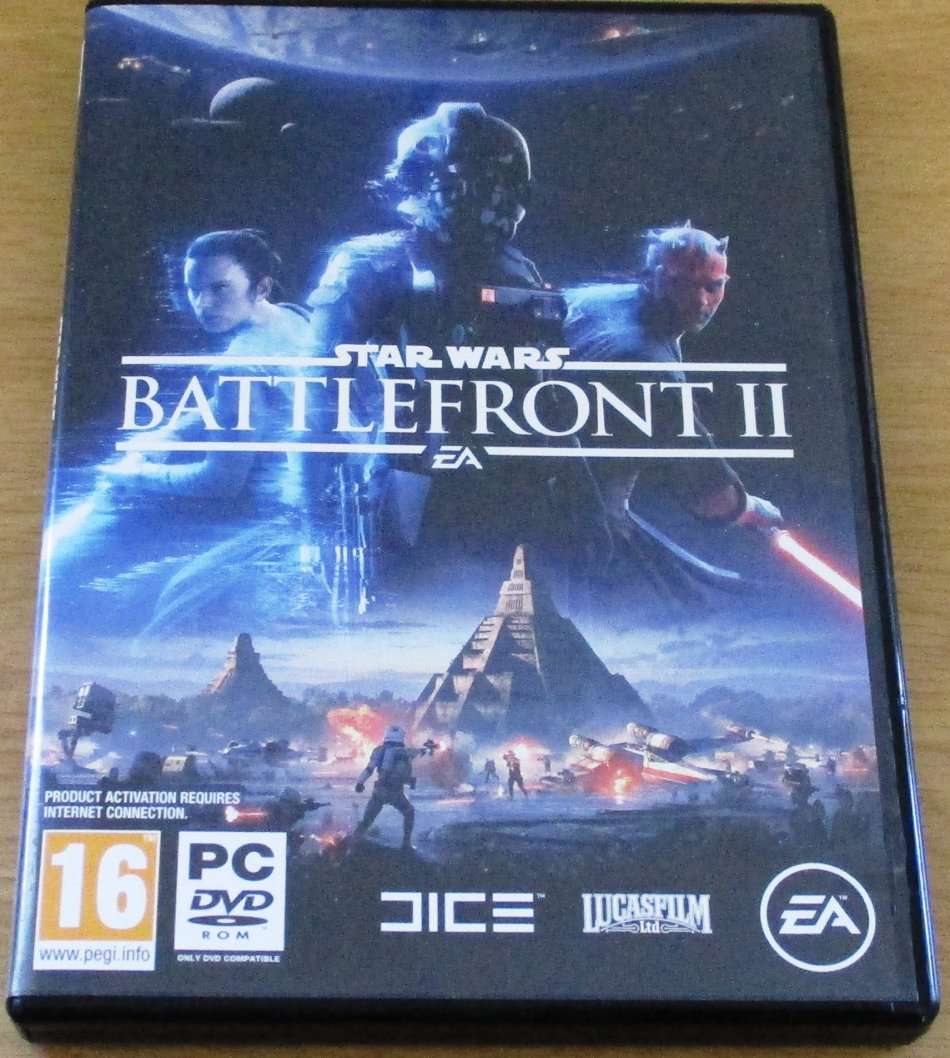 PC DVD GAME: STAR WARS BATTLEFRONT II