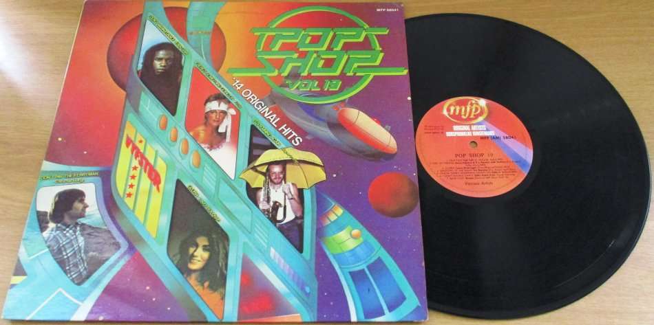 POP SHOP 19 LP VINYL RECORD