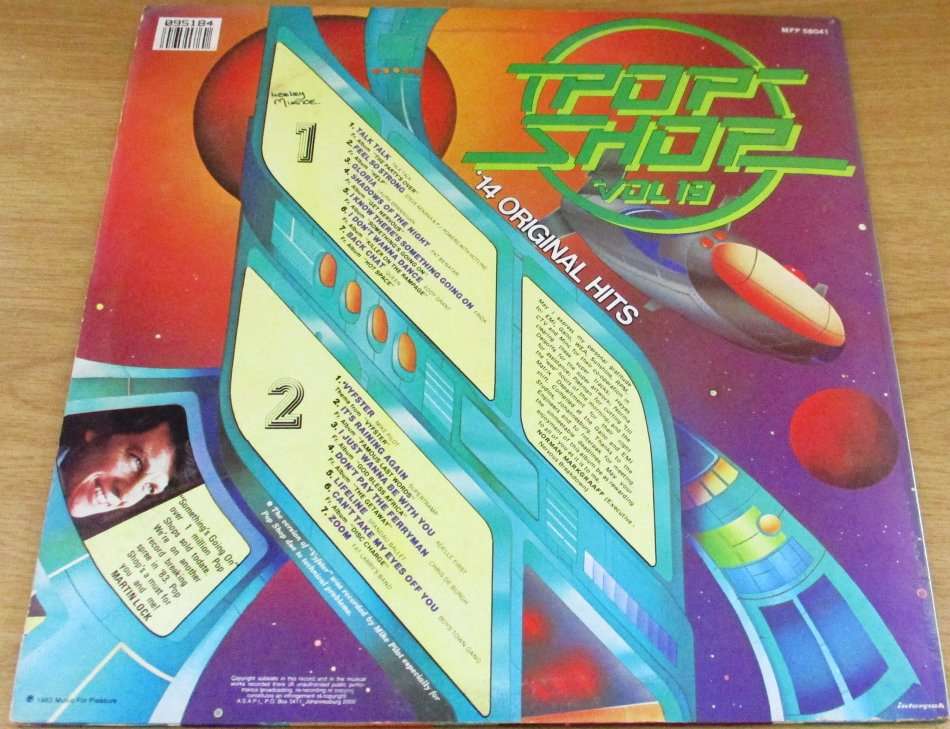 POP SHOP 19 LP VINYL RECORD