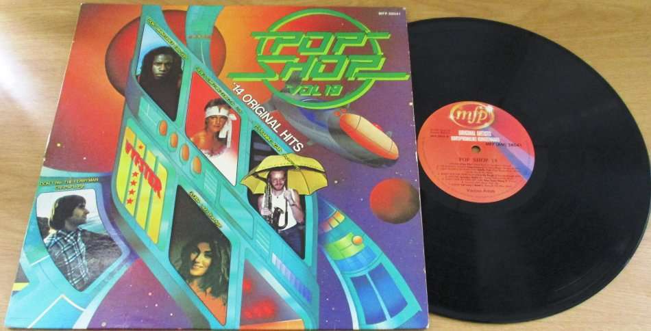 POP SHOP 19 LP VINYL RECORD