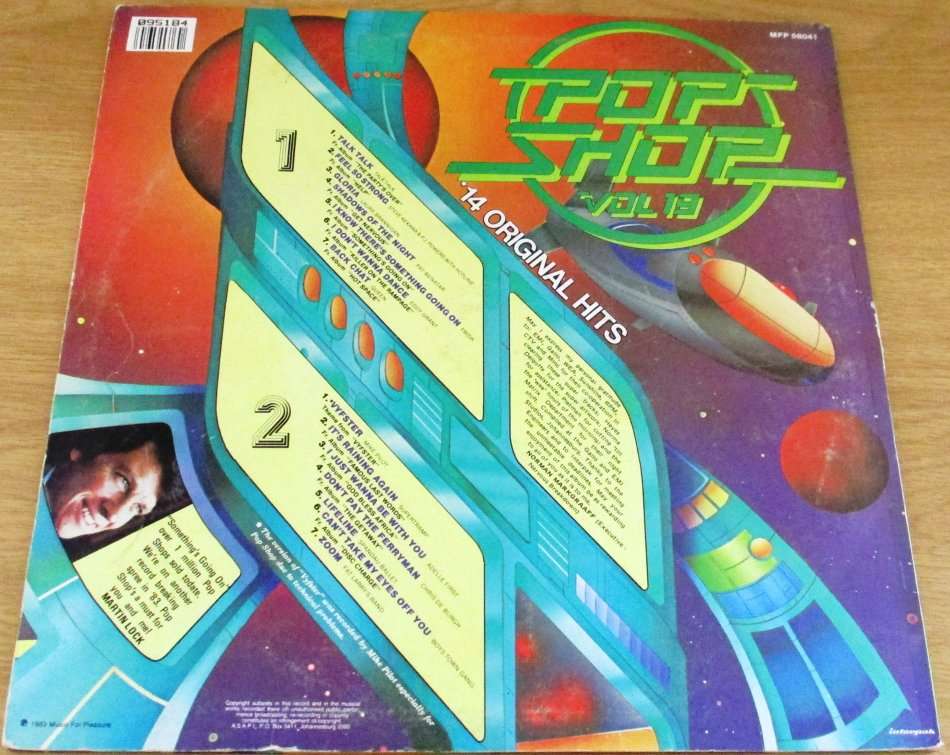 POP SHOP 19 LP VINYL RECORD