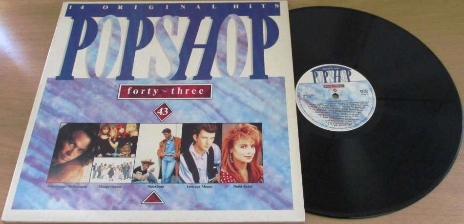 POP SHOP 43 LP VINYL RECORD